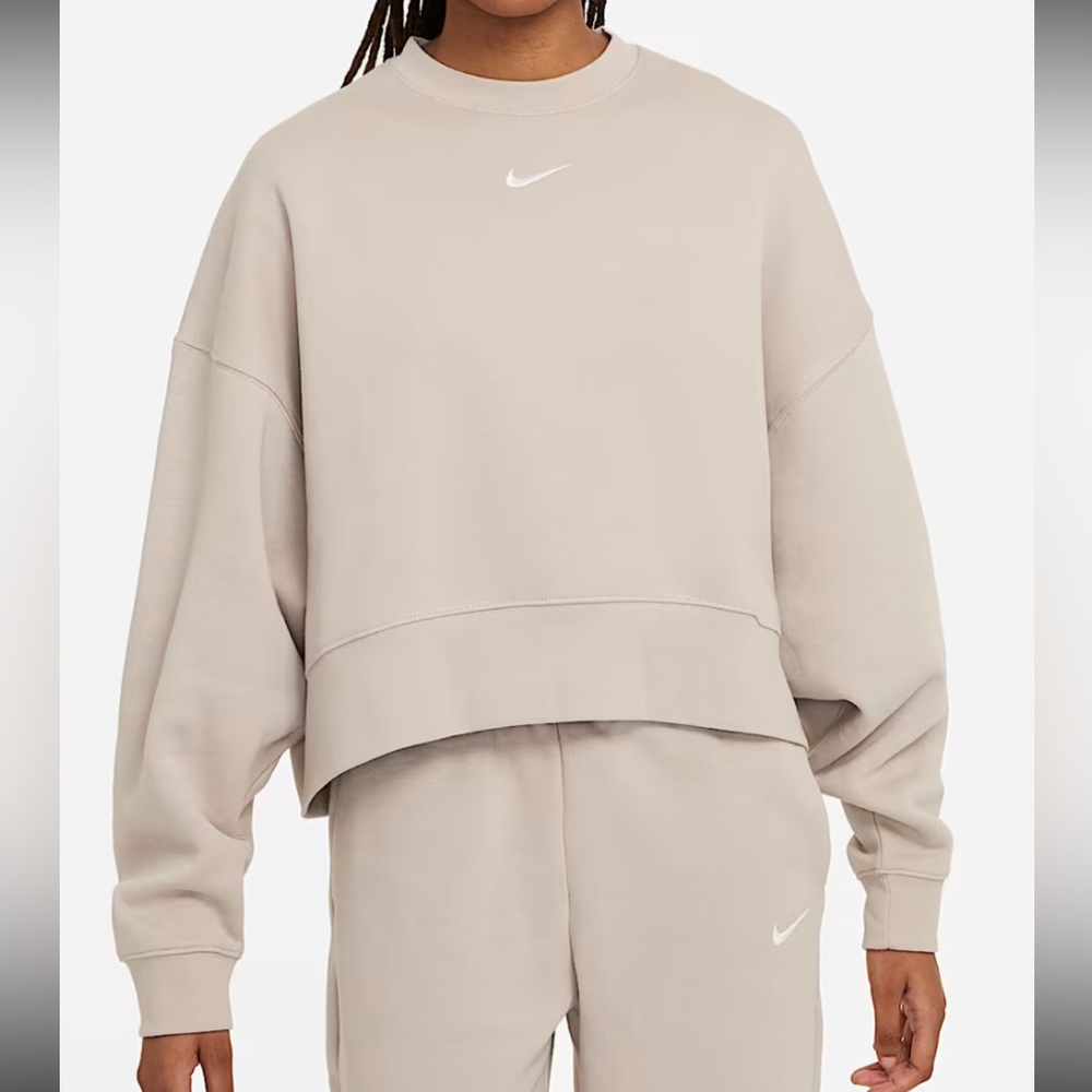 Nike Over-Oversized Crew-Neck Sweatshirt